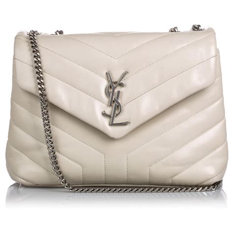 sac blanc ysl